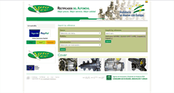 Desktop Screenshot of catalogo.autorec.es