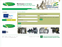 Tablet Screenshot of catalogo.autorec.es